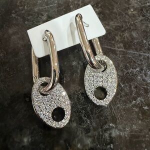 Elegant Silver Drop Earrings